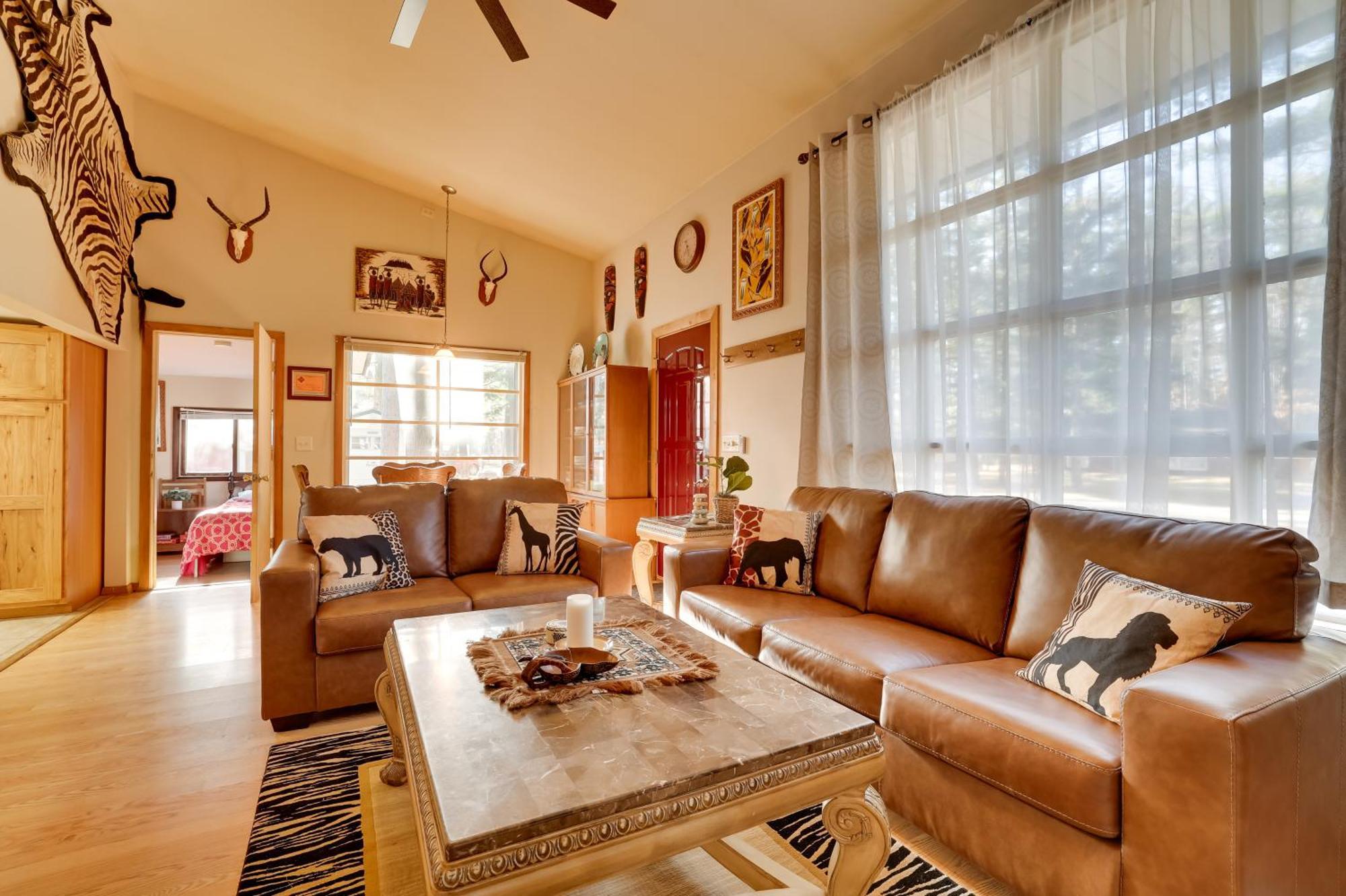 Wisconsin Cabin With Atv Trails, Near Lake Arbutus! Hatfield Extérieur photo